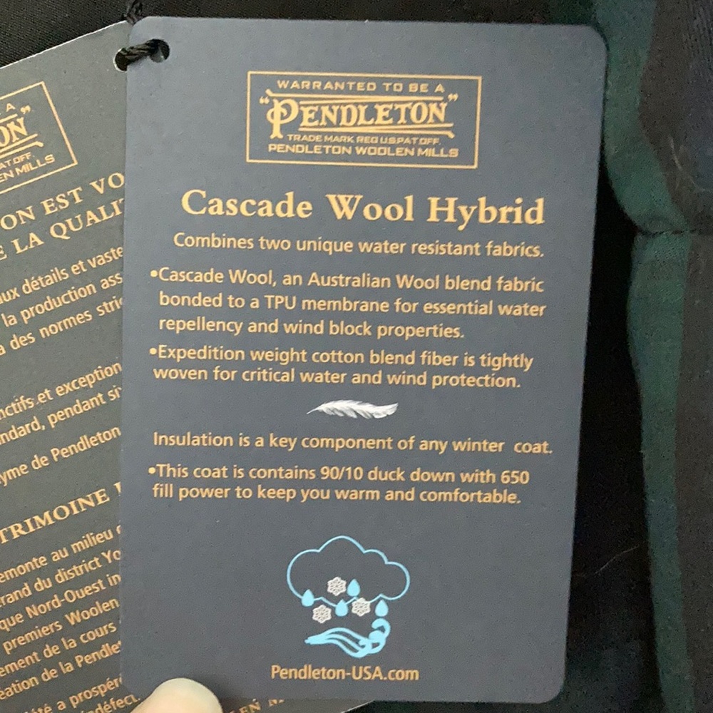 Pendleton Wool/Waterproof Hybrid Coat - image 4